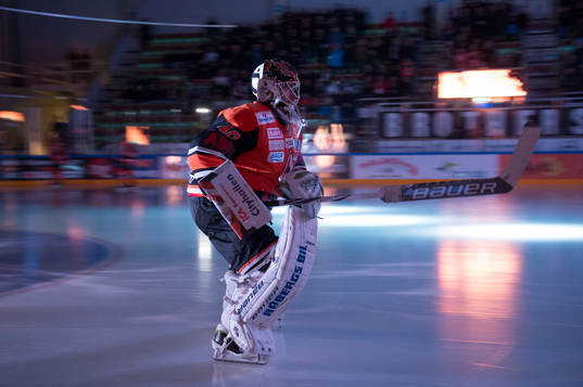 Karlskronas målvakt Johan Holmqvist