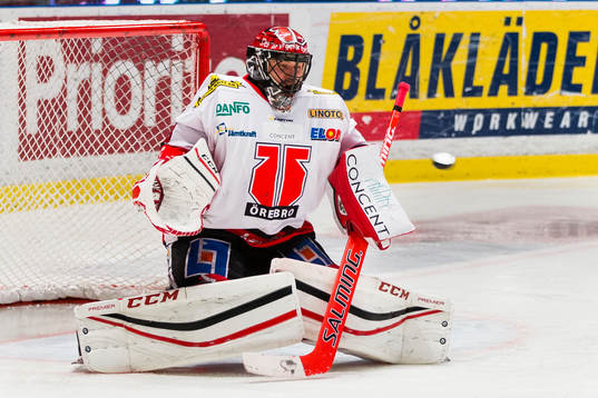 Örebros målvakt Julius Hudacek