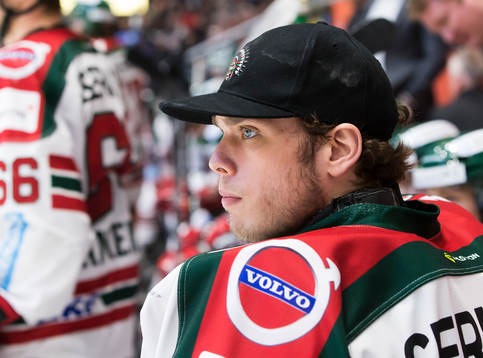 Frölundas målvakt Johan Gustafsson