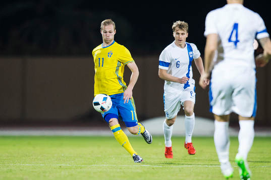 Sveriges Gustav Engvall och Finlands Rasmus Schüller