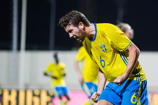 Sveriges Marcus Rohdén  reagerar