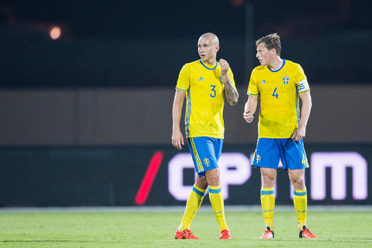 Sveriges Sebastian Holmén och Emil Bergström