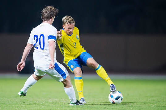 Finlands Petteri Forsell och Sveriges Niklas Bärkroth