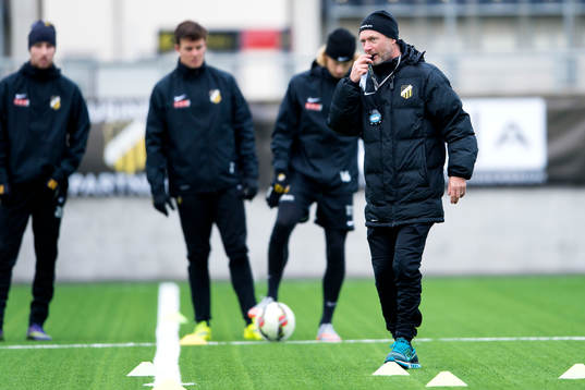 Häckens tränare Peter Gerhardsson
