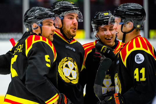 Brynäs Lukas Kilström, Marc Zanetti, Sebastian Enterfeldt