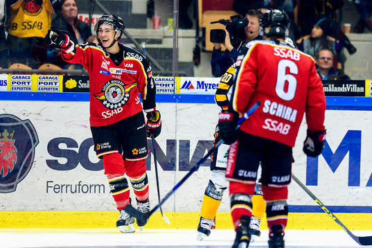 Luleås Johan Forsberg jublar