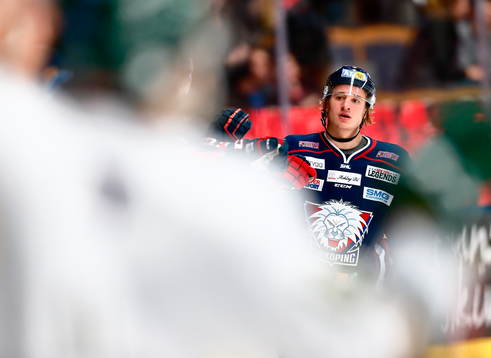 Linköpings Jakob Lilja jublar
