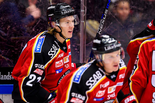 Luleås Emil Sylvegård jublar