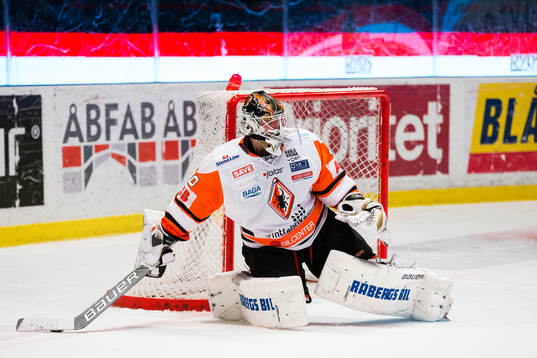 Karlskronas målvakt Johan Holmqvist