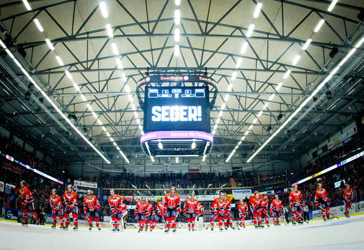 Örebros Libor Hudacek, Greg Squires och Justin Hodgman