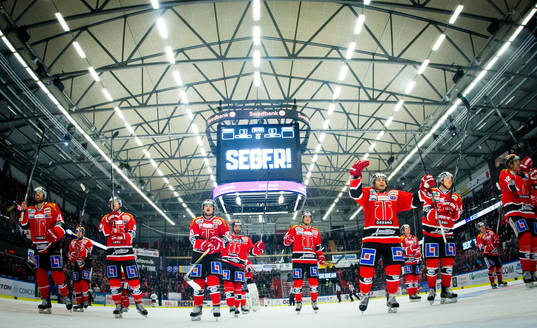 Örebros Libor Hudacek, Greg Squires och Justin Hodgman