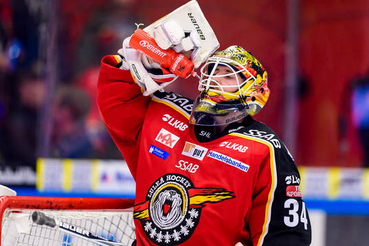 Luleås målvakt Joel Lassinantti