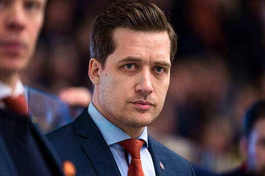 Växjös tränare Sam Hallam