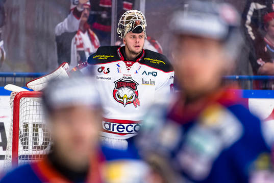 Malmö Redhawks målvakt Oscar Alsenfelt