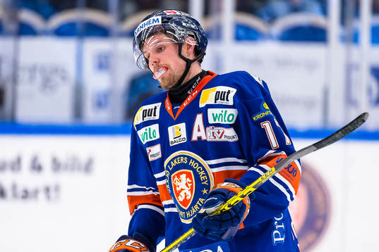 Växjös Alexander Johansson deppar