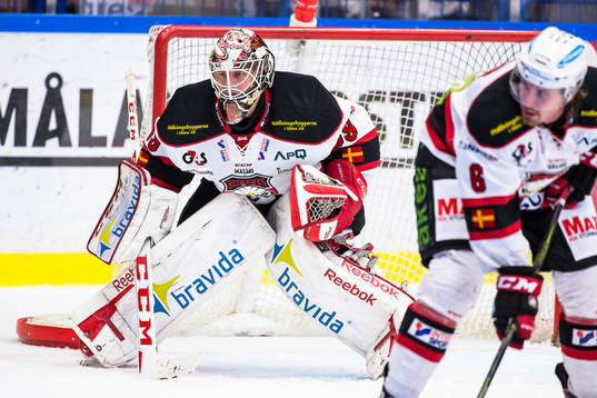Malmö Redhawks målvakt Oscar Alsenfelt