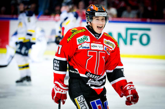 Örebros Marcus Weinstock jublar