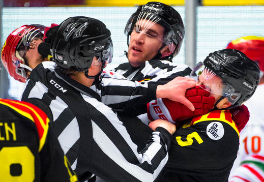 Brynäs Lukas Kilström i bråk