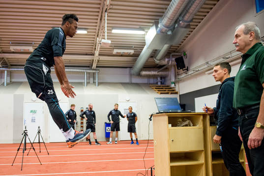 Luis Felipe Carvalho da Silva när Malmö FFs spelare