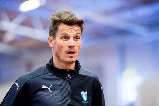 Markus Rosenberg när Malmö FFs spelare fystestas