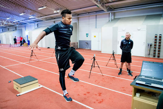 Luis Felipe Carvalho da Silva när Malmö FFs spelare
