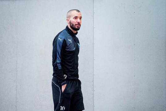 Guillermo Molins när Malmö FFs spelare fystestas