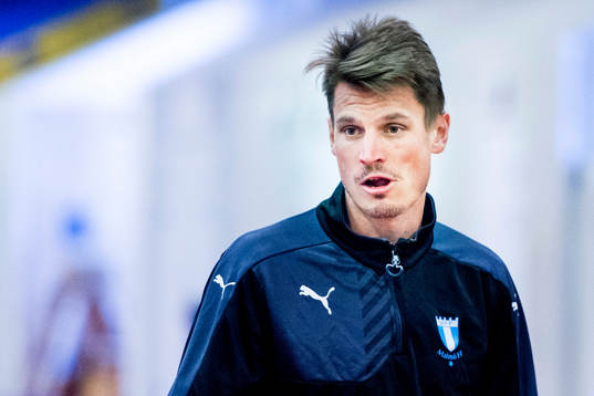 Markus Rosenberg när Malmö FFs spelare fystestas
