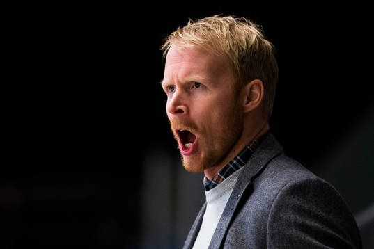 Karlskogas tränare Tobias Thermell