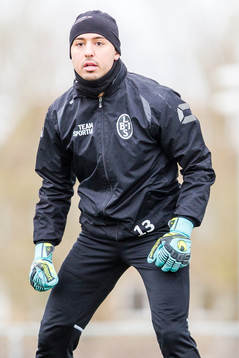 Landskronas målvakt Amr Kaddoura