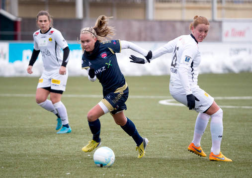Rosengårds Lina Salmi och Lilleströms Anna Westerlund