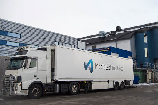 Mediatec Broadcast lastbil