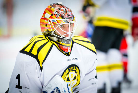 Brynäs målvakt Felix Sandström