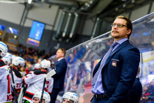Malmö Redhawks Huvudtränare Björn Hellkvist