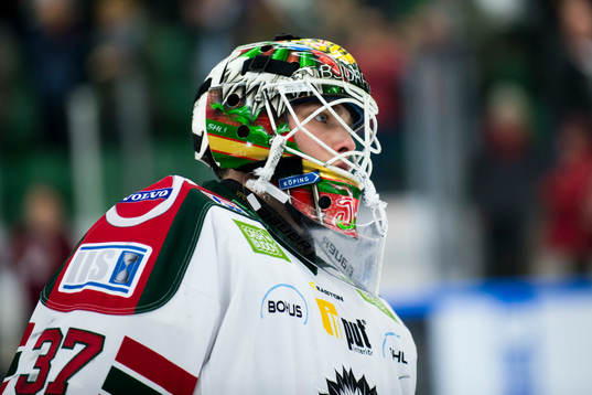 Frölundas målvakt Johan Gustafsson