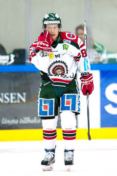 Frölundas John Nyberg deppar
