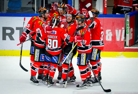 Örebros Marko Anttila jublar