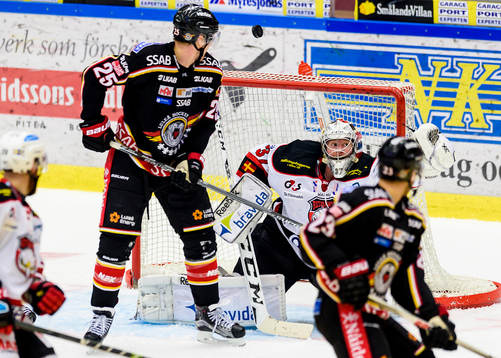 Malmö Redhawks målvakt Jonas Gunnarsson