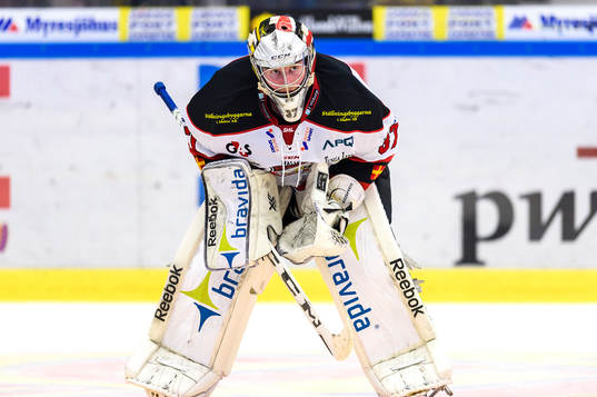 Malmö Redhawks målvakt Jonas Gunnarsson