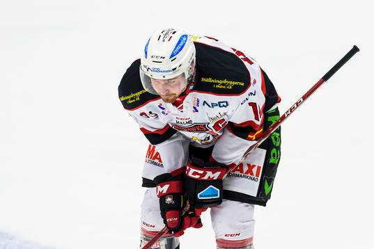 Malmö Redhawks Magnus Häggström deppar