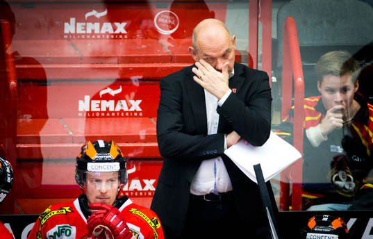 Örebros tränare Kent Johansson deppar