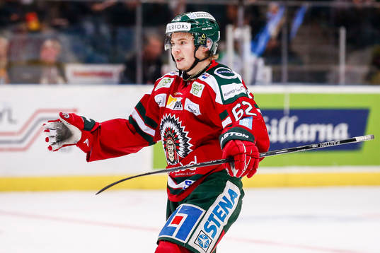 Frölundas Artturi Lehkonen jublar