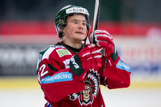 Frölundas Artturi Lehkonen prisas som matchens första