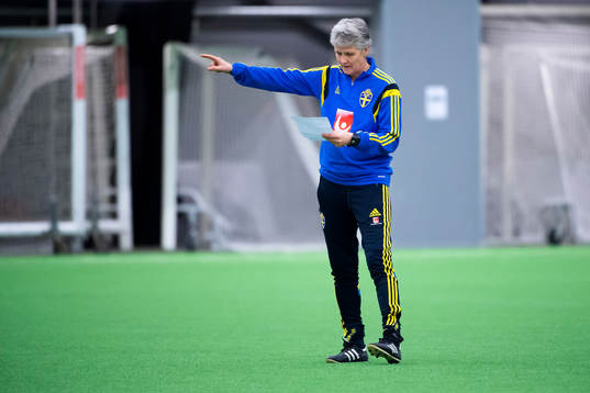 Förbundskapten Pia Sundhage