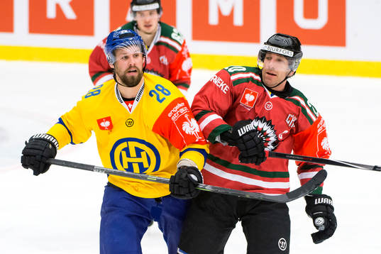 Davos Dick Axelsson och Frölundas Joel Lundqvist