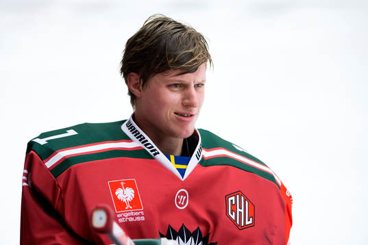 Frölundas målvakt Lars Johansson innan