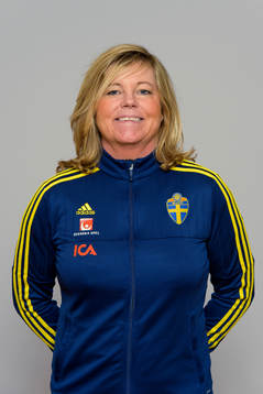 Sveriges landslagschef Marika Domanski Lyfors