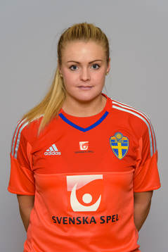 Sveriges målvakt Hilda Carlén