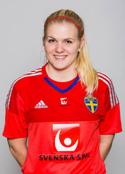 Emma Holmgren i F19/U20-landslaget