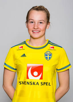 Elin Åkerman i F19/U20-landslaget