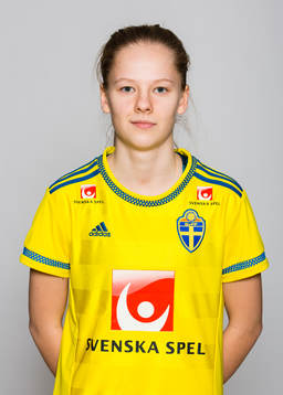 Lovisa Lennartsson i F19/U20-landslaget